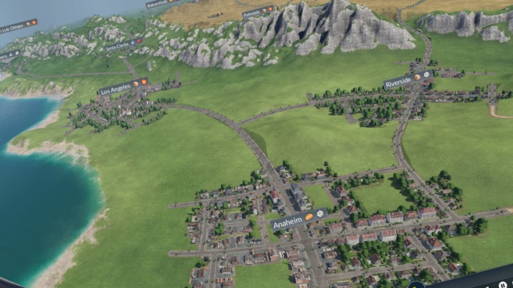 Transport Fever 2 - California Map