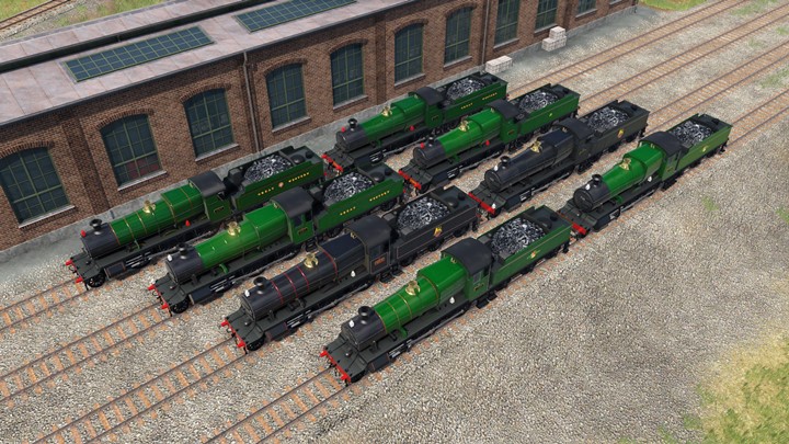 Transport Fever 2 - GWR Class 43XX 2-6-0