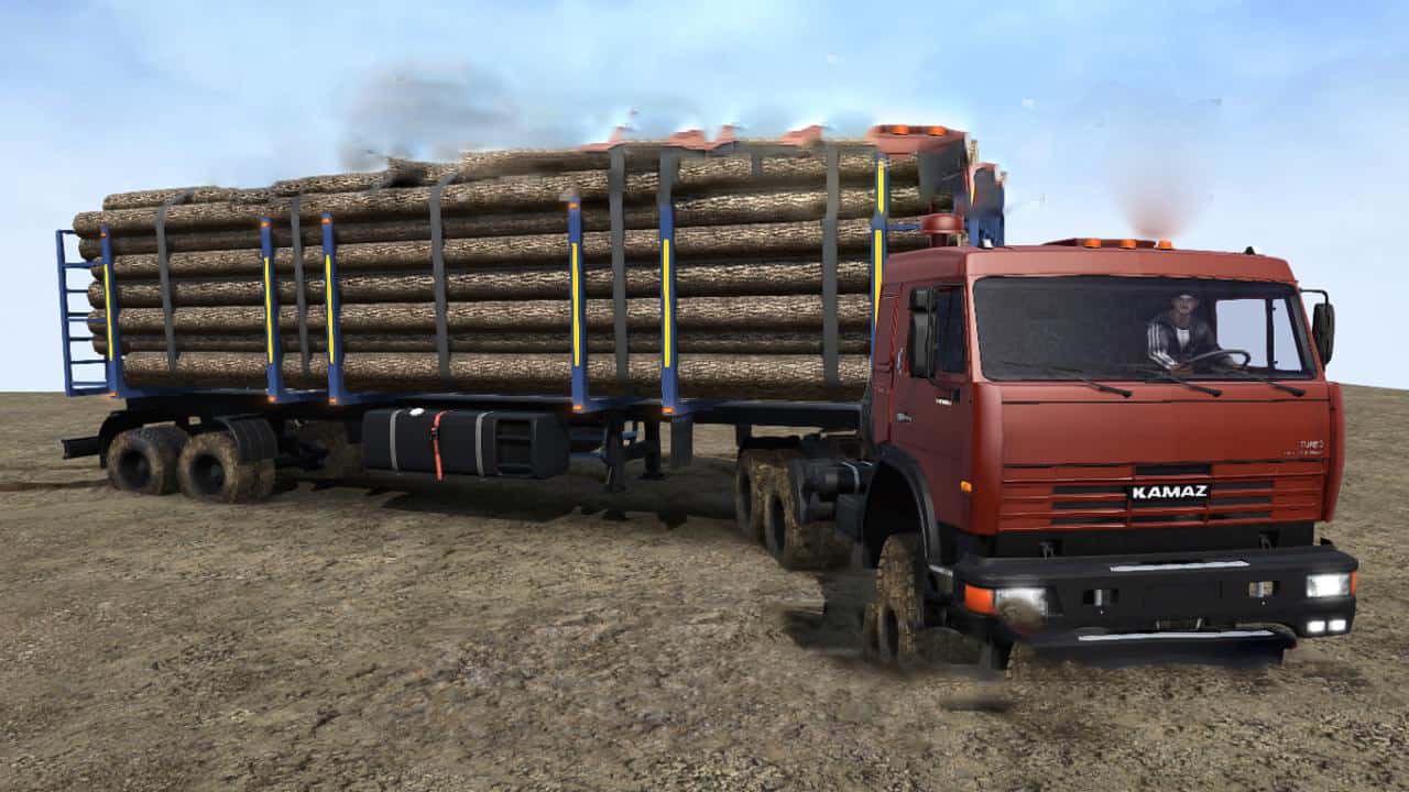 Spintires:Mudrunner - KamAZ 54115, 54115-Turbo Truck v18.10.19