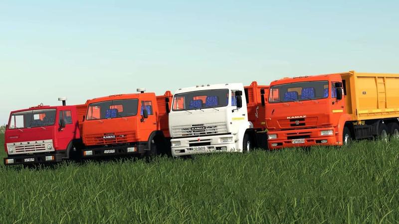 FS19 - Kamaz Pack V1.0