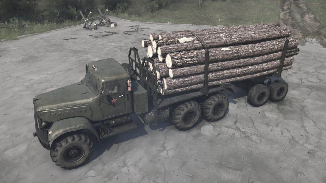 Spintires:Mudrunner - Texture Logs V1.0