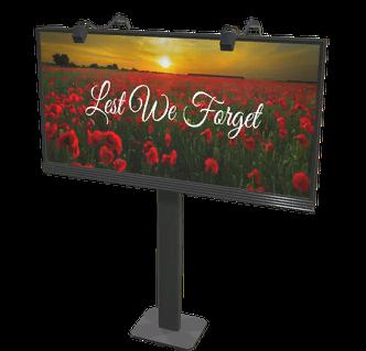 FS19 - Placeable Remembrance Day Billboard V1.0