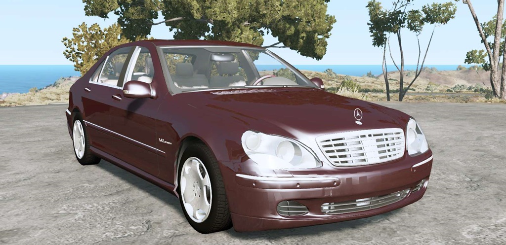 BeamNG - Mercedes-Benz S 600 (W220) 2005 Car Mod