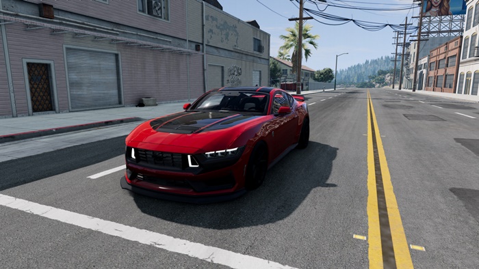 BeamNG – Ford Mustang Car Mod V1.8