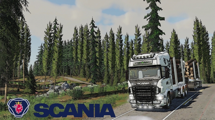 FS19 - Scania R730S Timber Truck V1.0