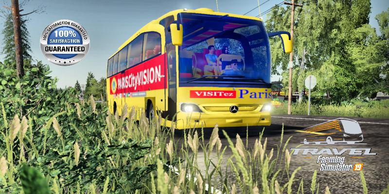 FS19 - Paris Vision Bus V2.0