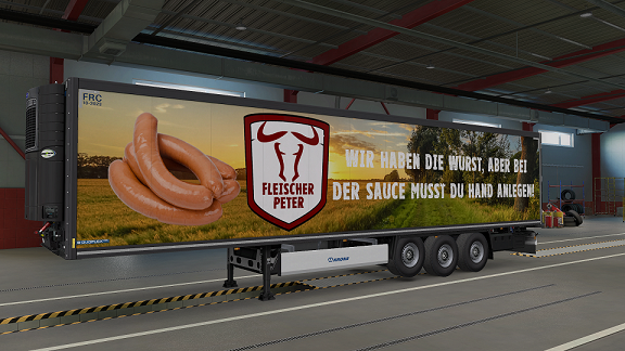 ETS2 - Krone Cool Liner Fleischer Peter (1.40.x)