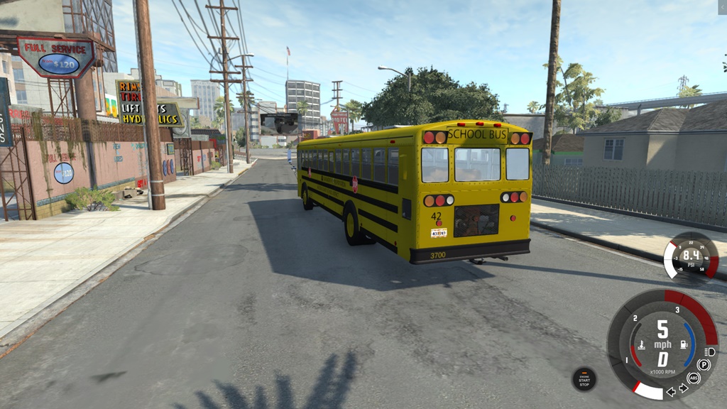beamng drive type c school bus
