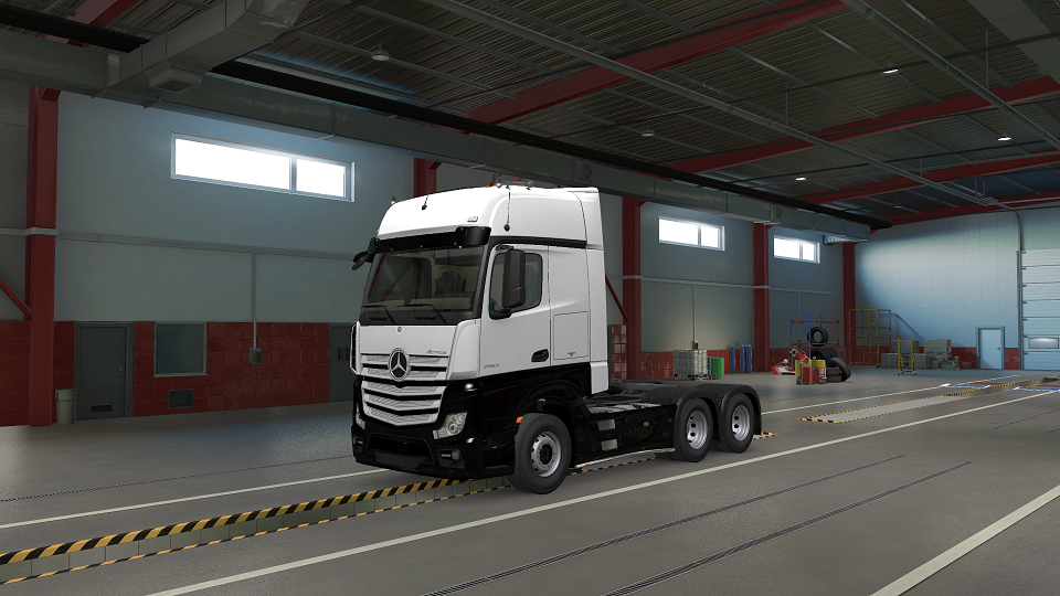 ETS2 - Mercedes-Benz Actros 2014 Two Tone Paint (1.38.x)