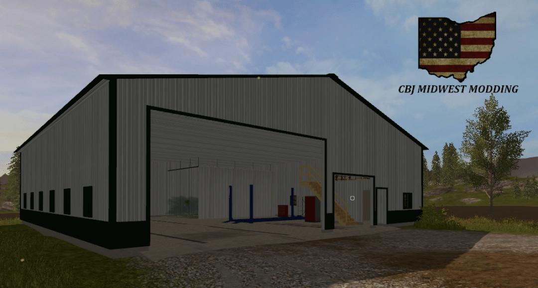 FS19 - 56x72 Shop V1.0