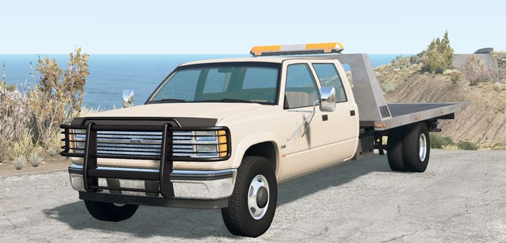 BeamNG - Gavril D-Series Crew Cab Rollback Upfit V1.6