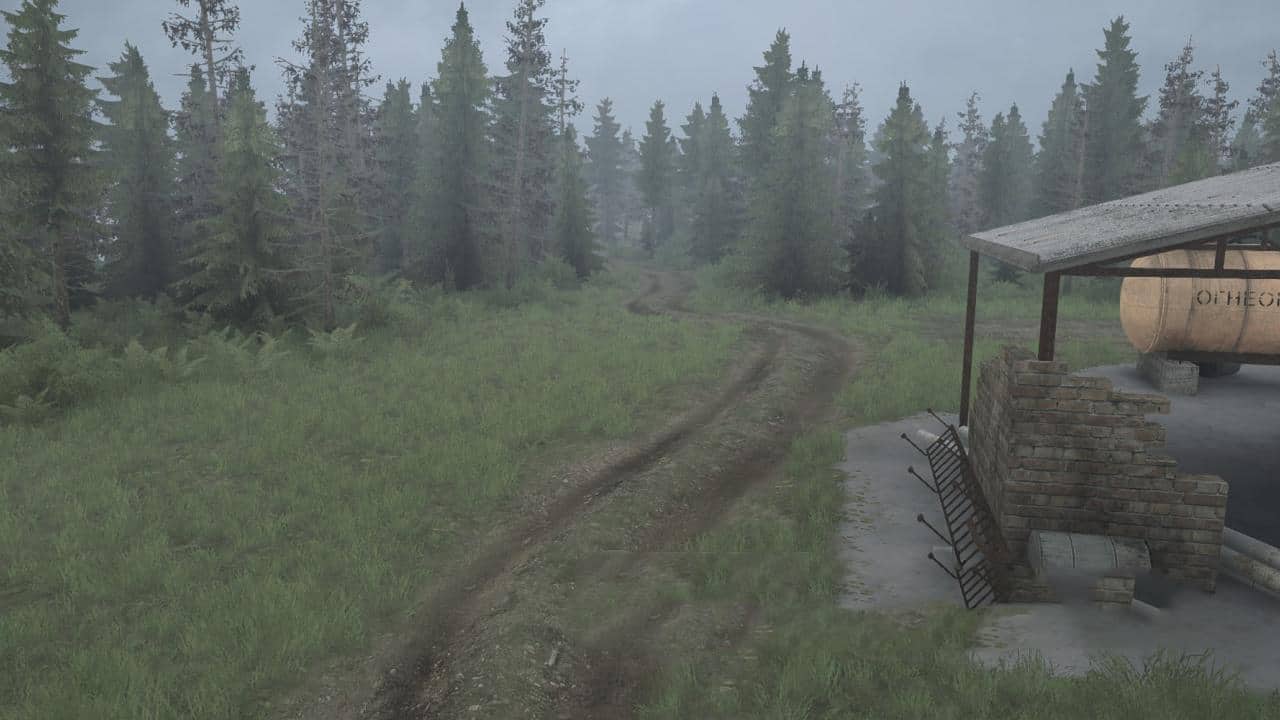 Spintires:Mudrunner - Dead Forest Map V31.01.20