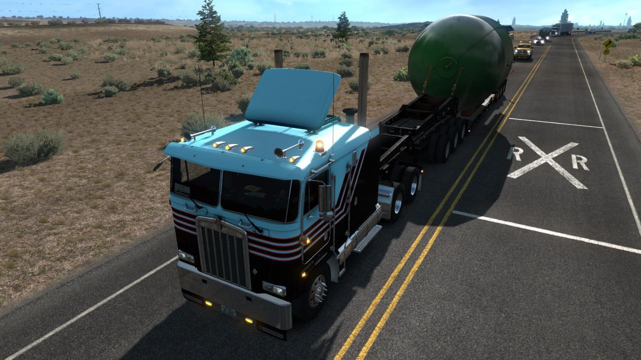 ATS - Kenworth K100E Truck V0.95 (1.35.X)