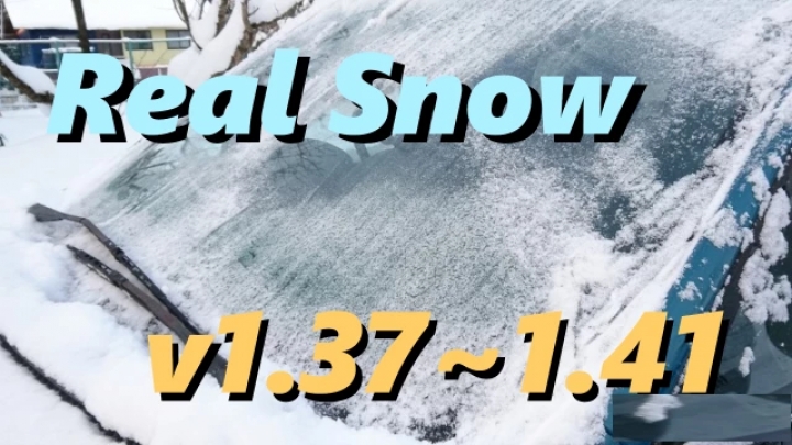 ETS2 - Real Snow V2.1 (1.41.x)