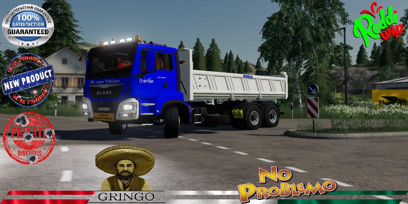 FS19 - Man Tgs 6x4 A Van Velsen V1.5