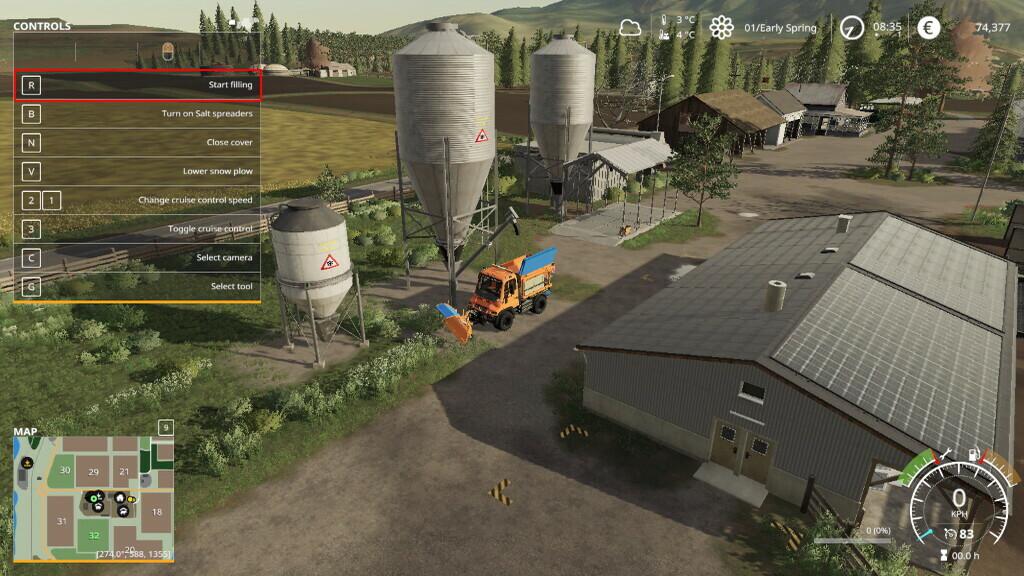 FS19 - Placable Salt Station V1.1