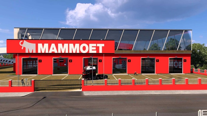 ETS2 - Mammoet Garage D-Deck V1.0