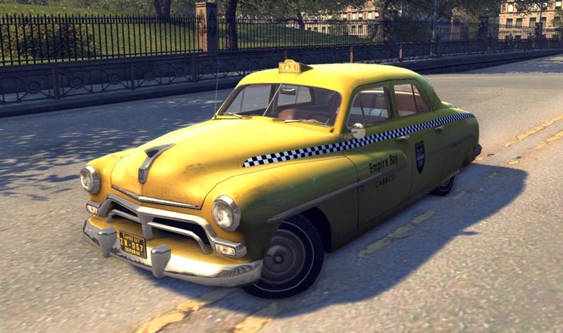 Mafia 2 – Unused High Quality Taxi Interior
