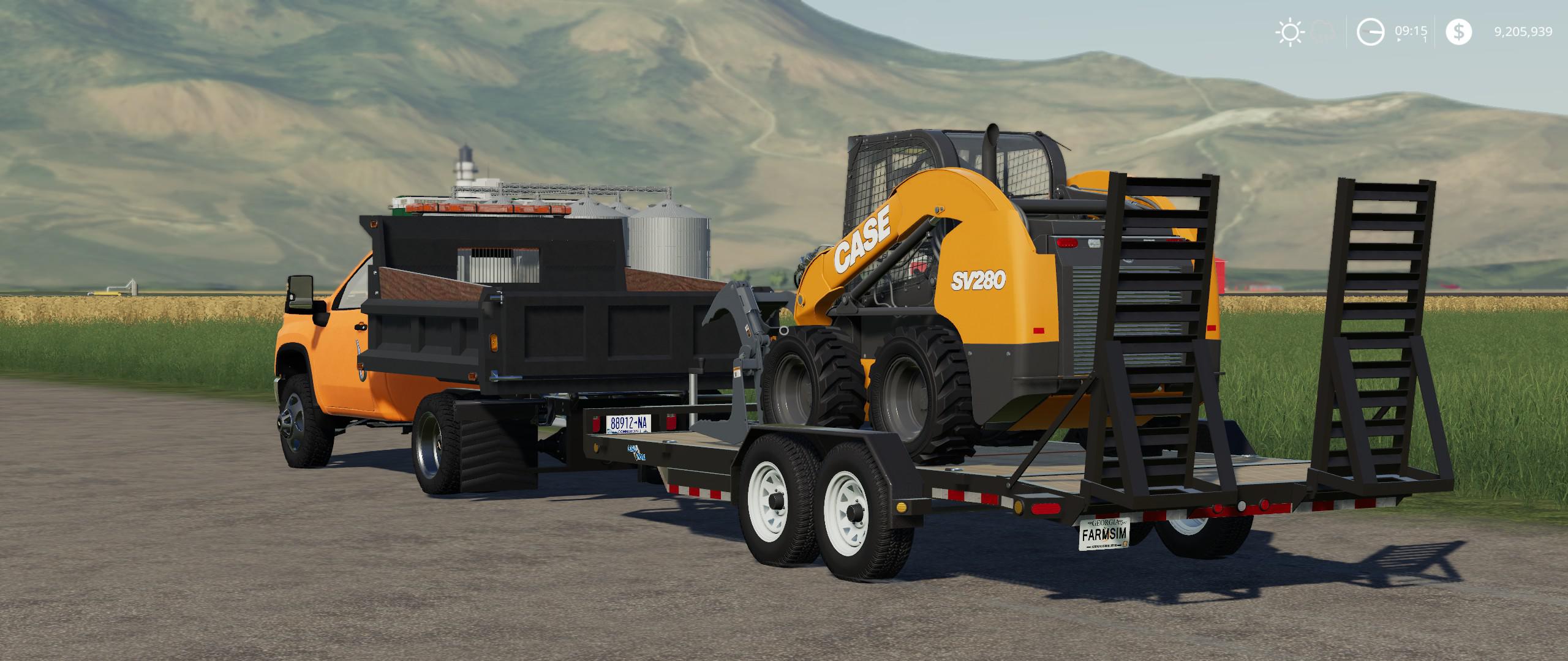 FS19 - 2020 Chevy 3500HD Single Cab Dump Truck V1.0 | Farming Simulator