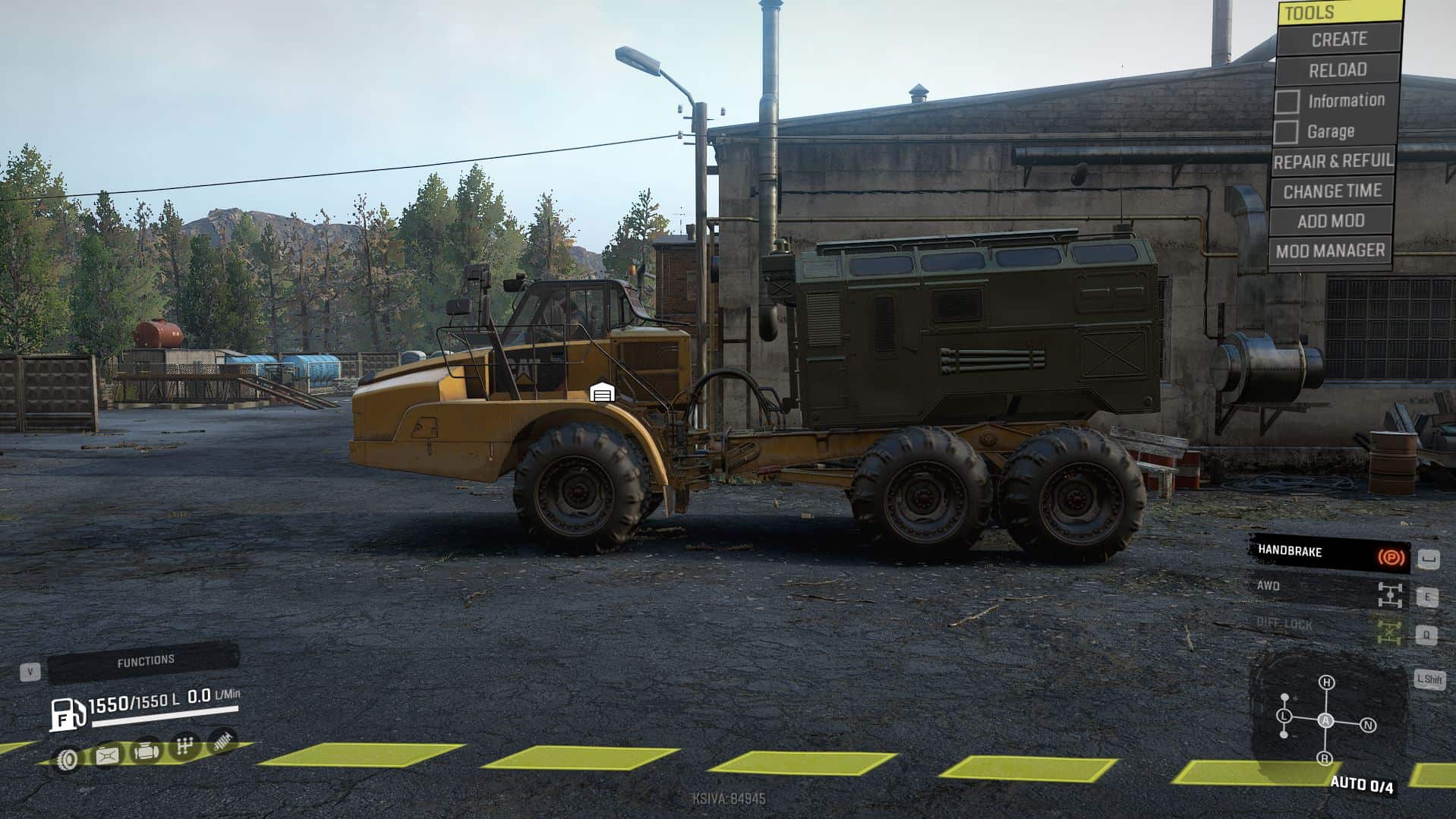 SnowRunner - Cat745C Extreme V1.1