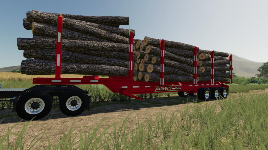 FS19 - Lizard Tri Axle Log Trailer V1.0