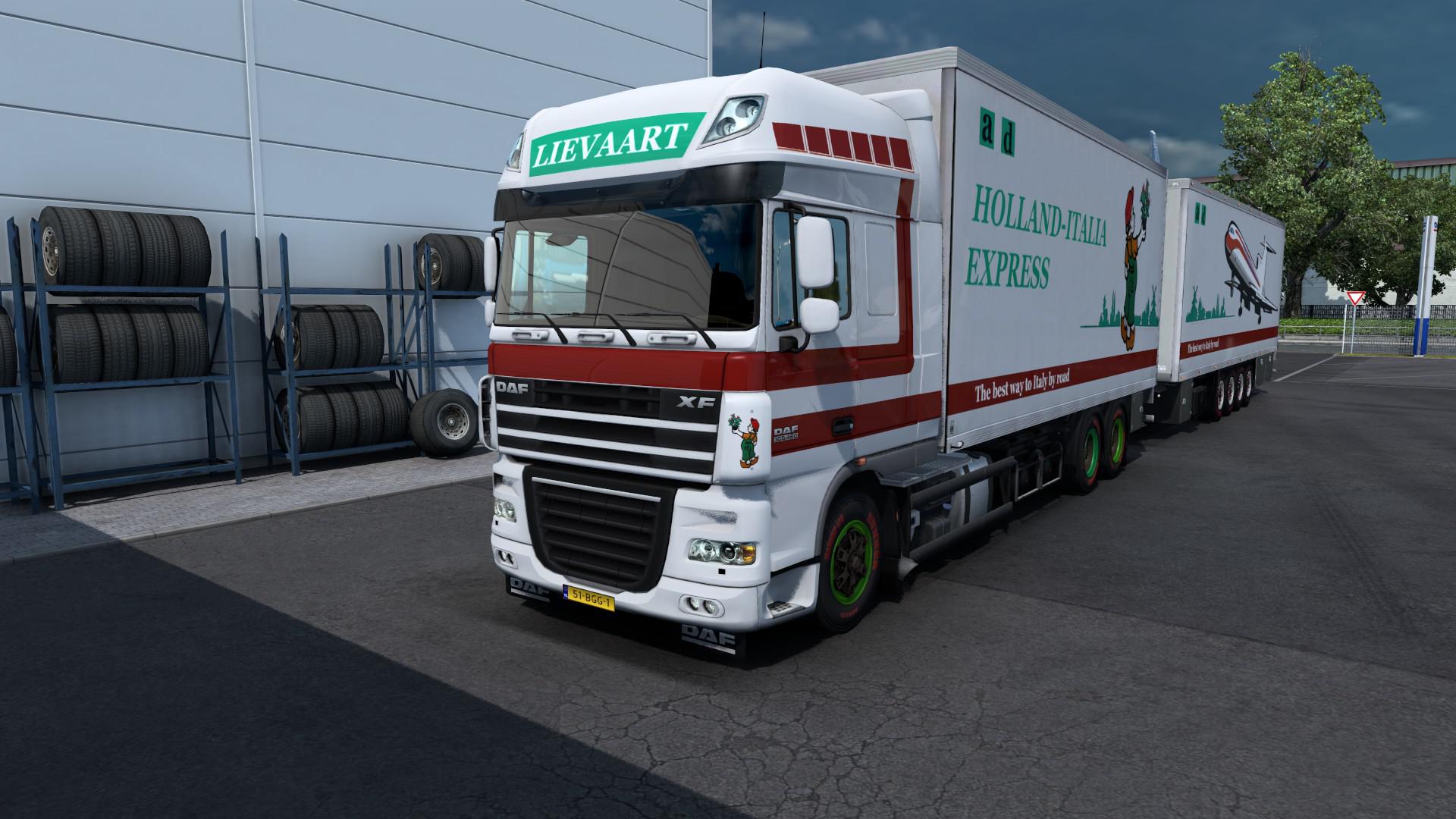 ETS2 - BDF Tandem Holland Italia Skin V1.0 (1.38.x)