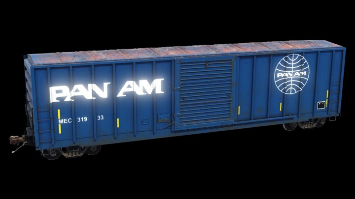 Transport Fever 2 - FMC 50ft Boxcar Reskin Pack 1