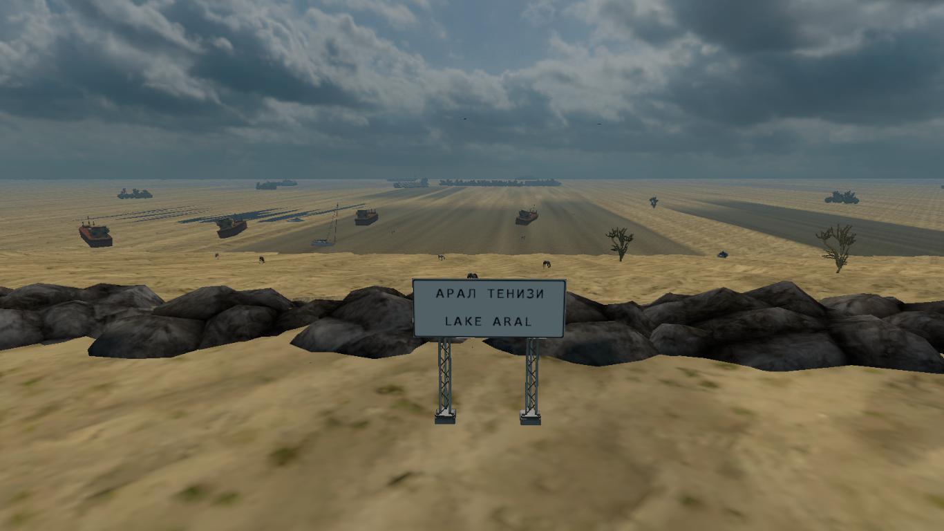 ETS2 - Road to Aral - A Great Steppe Addon V1.0 (1.35.X)