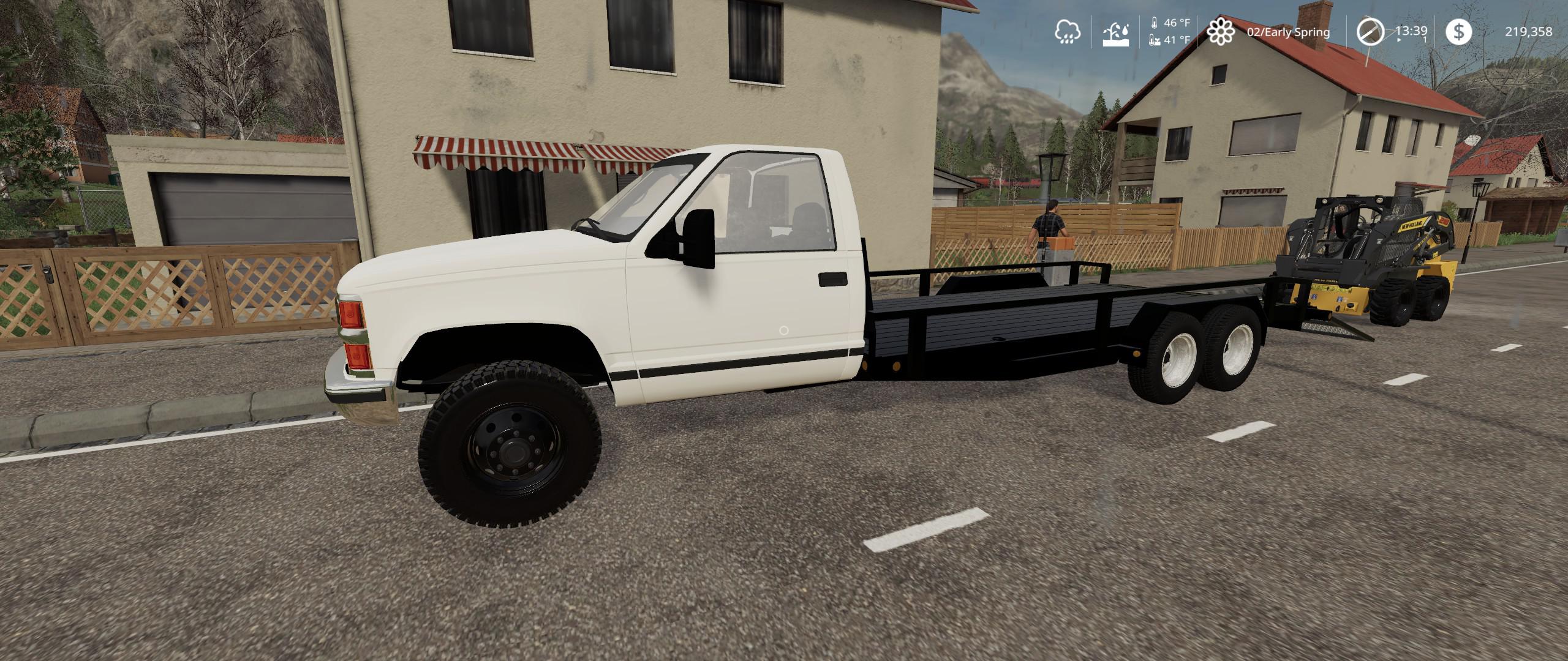 FS19 - Silverado Landscape Truck v1.0 (1.35.X)