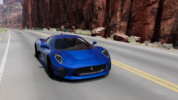 BeamNG – Jaguar C-X75 Car Mod