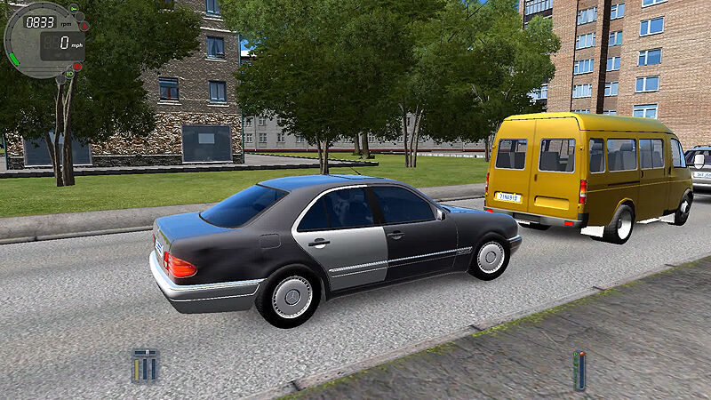 City Car Driving 1.5.9 – Mercedes-Benz E200 W210