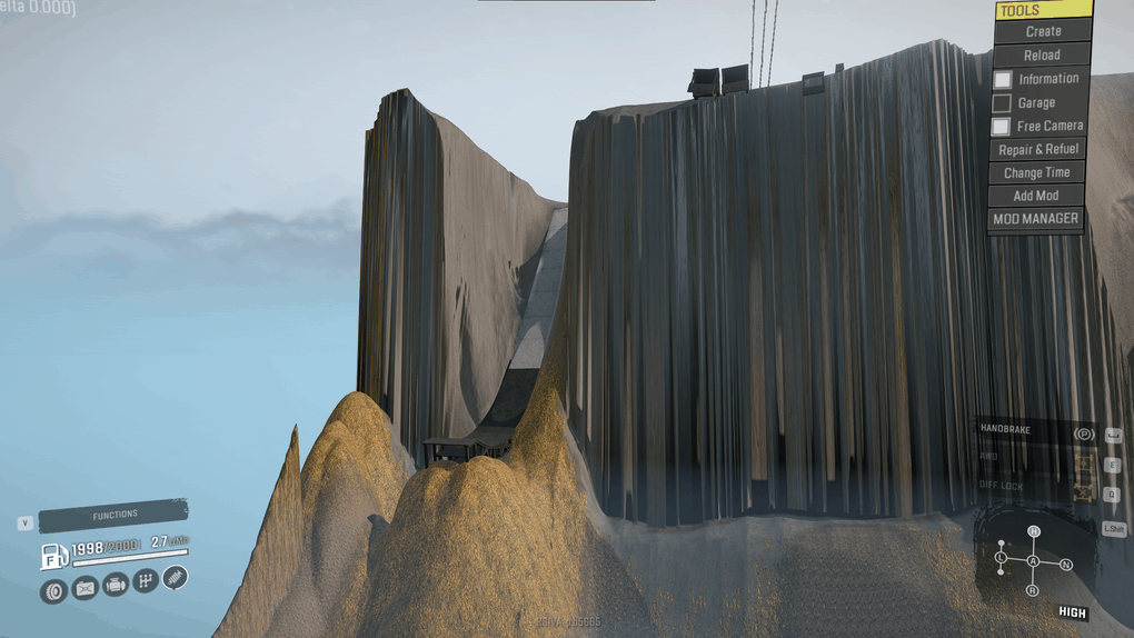 SnowRunner - Ski Jump (Aka Biggest Jump in The Game) V1.0
