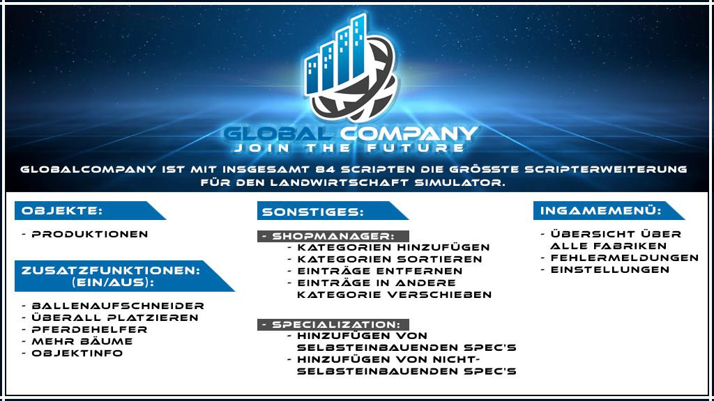 FS19 - GlobalCompany V1.7