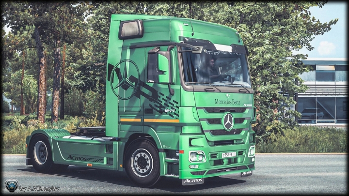 ETS2 - Mercedes-Benz Actros MP3 Multicolor Skin Pack V1.0 (1.40.x ...