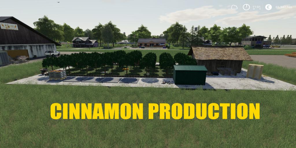 FS19 - Placeable Cinnamon Production V1.0