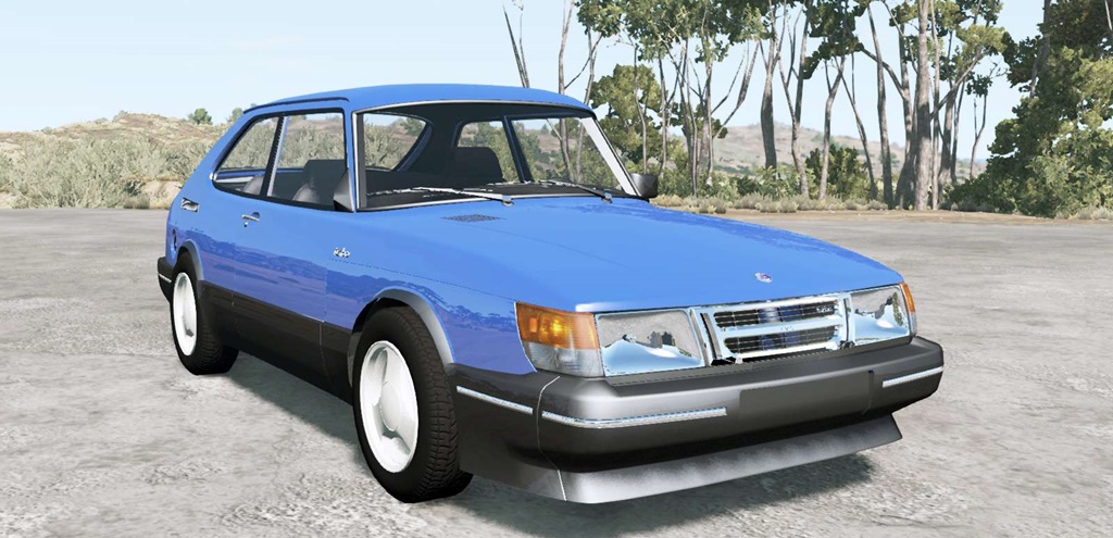 BeamNG - Saab 900 Turbo 3-Door 1987 Car Mod