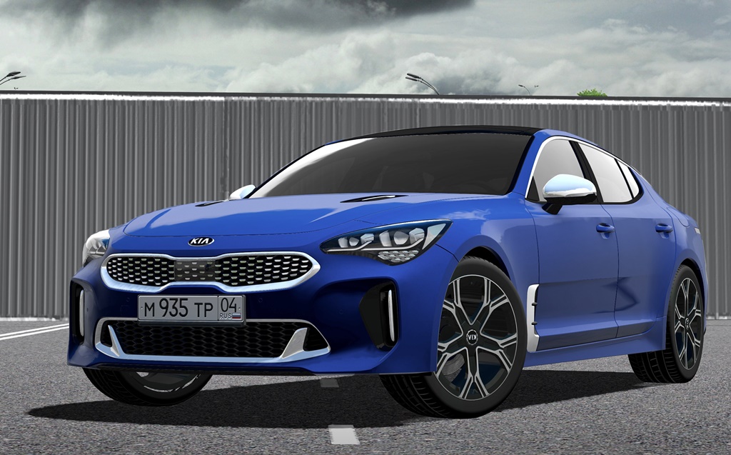 City Car Driving 1.5.9 – Kia Stinger GT 2018