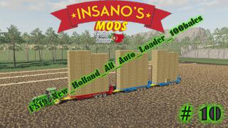 FS19 - New Holland All Auto Loader 100 Bales V1.0