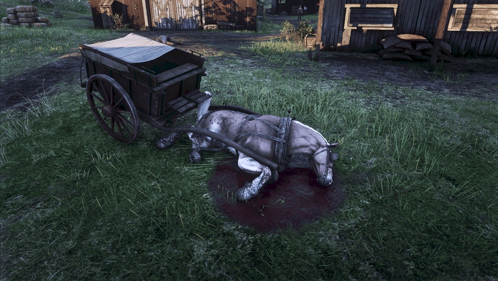 RDR2 - Bigger Blood Pools