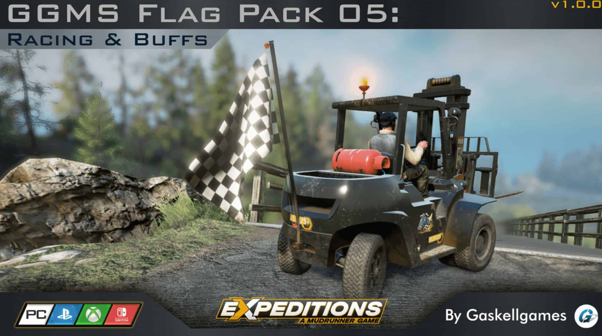 GGMS Flag Pack 05: Racing Buffs V1.0