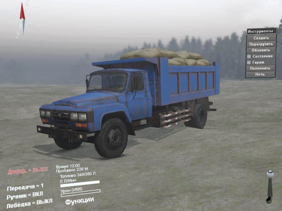 Spintires - DongFeng 140 Truck V1.0
