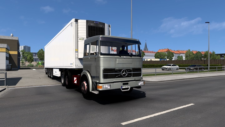 ETS2 - Mercedes LPS 1632 + Tandem Trailer V1.53