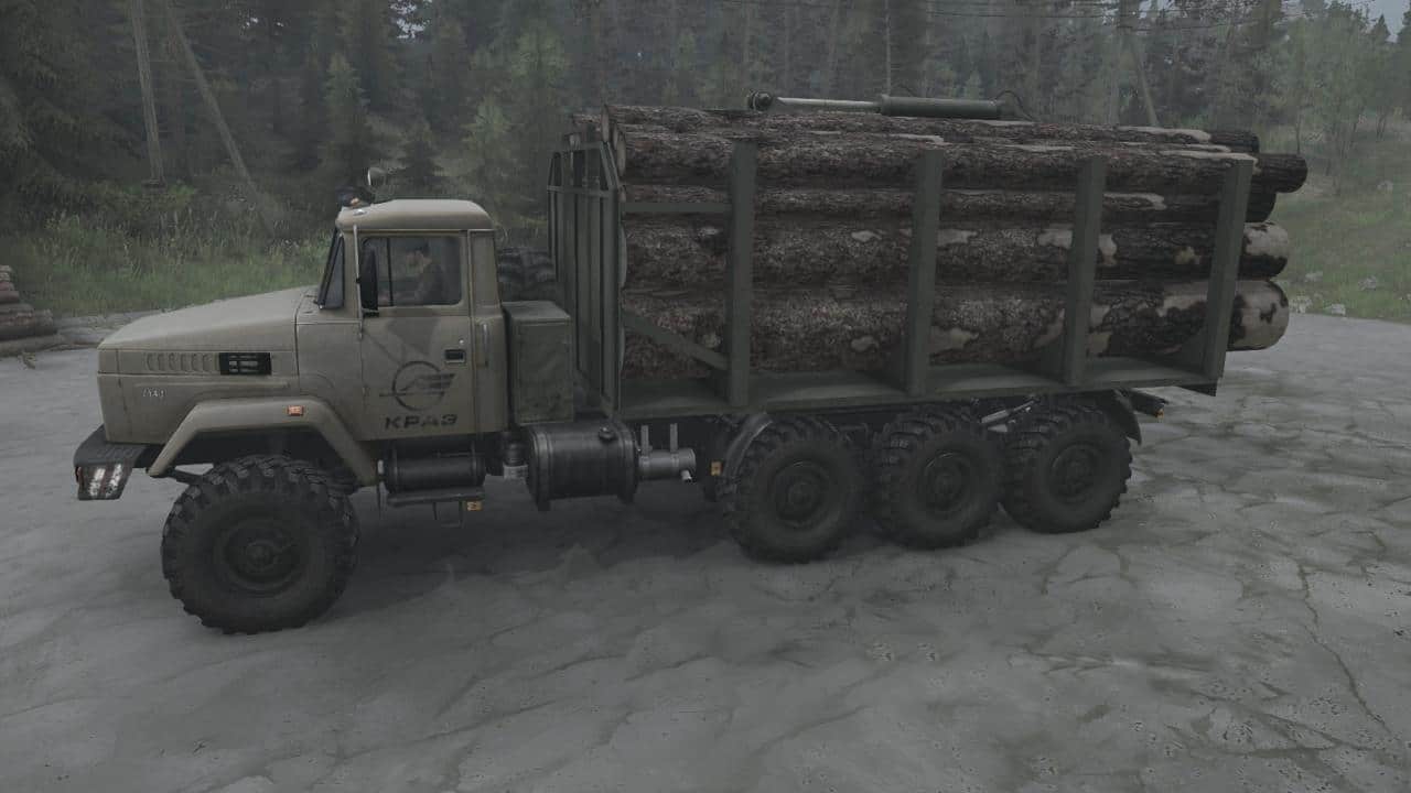 Spintires:Mudrunner - KrAZ-7140H6 Truck V28.03.20