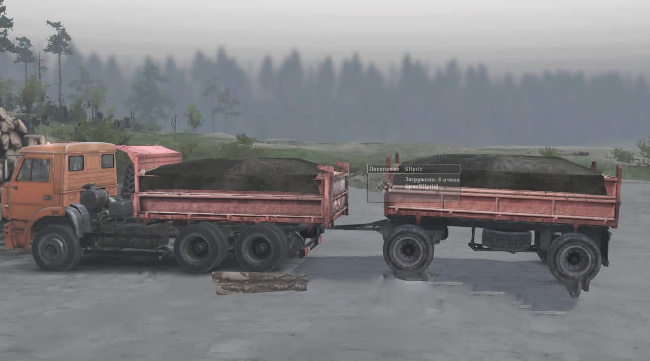 Spintires - Collective Farmer – Grain Truck with Trailer Series V1.0