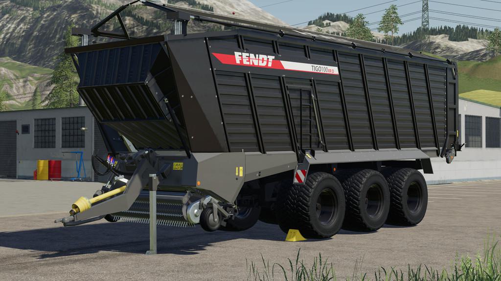 FS19 - Fendt Tigo 100XR Trailer V1.0