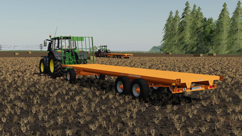 FS19 - Bale Trailer Dangreville V1.0