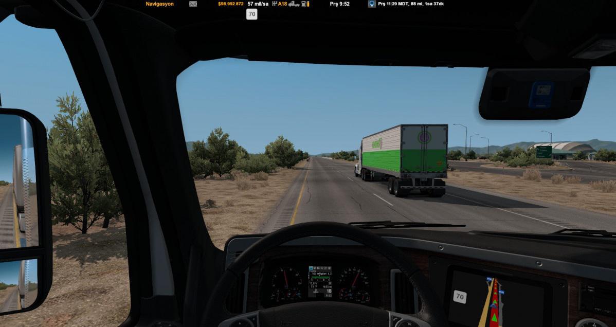 ATS - AI Truck Speed for Jazzcat Painted Truck Traffic Pack V1.0 (1.38.x)