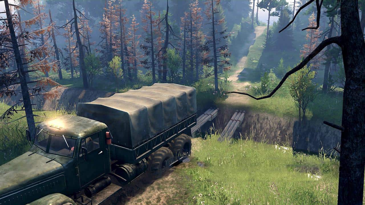 Spintires - The House of The Devil Map V1