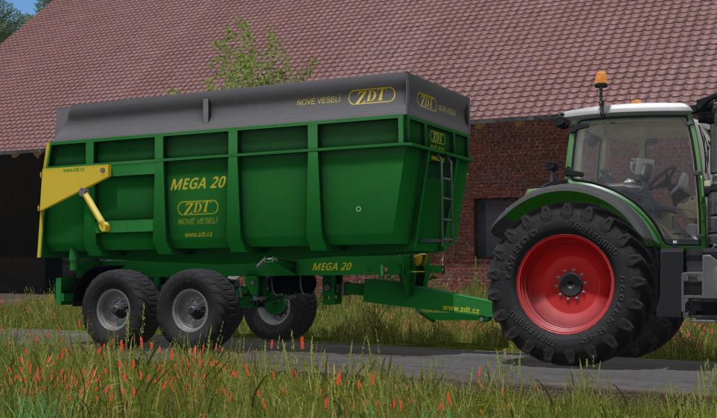 FS19 - ZDT MEGA 20 Trailer V1.0
