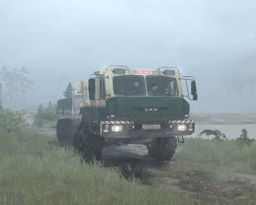 Spintires:Mudrunner - Dan 96320 (Baz-6402) Truck V0.1